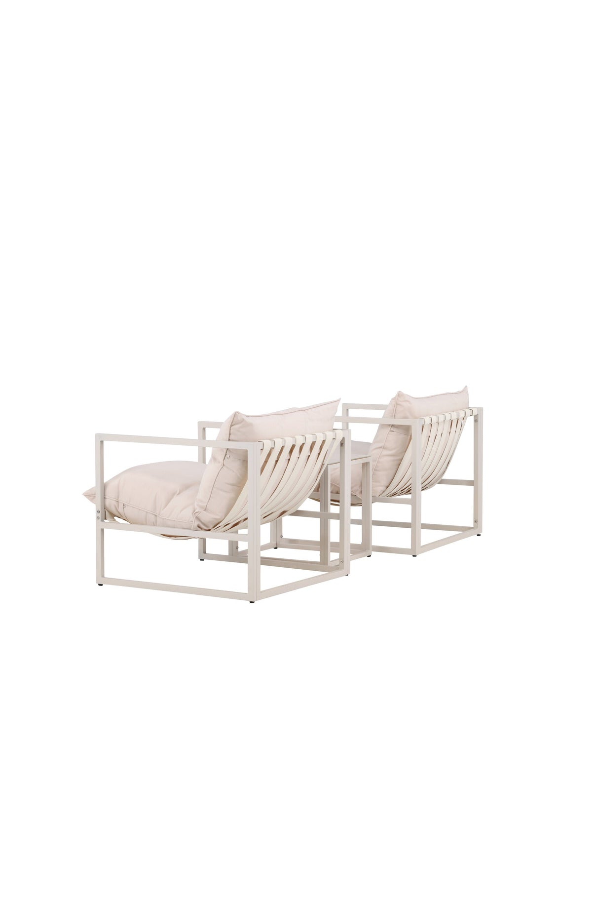 Messina Outdoor Lounge - Set - beige/Polyester - Outdoor Lounge - Sets - ALVAHOME