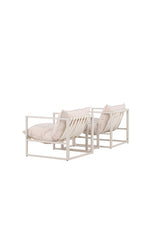 Messina Outdoor Lounge - Set - beige/Polyester - Outdoor Lounge - Sets - ALVAHOME