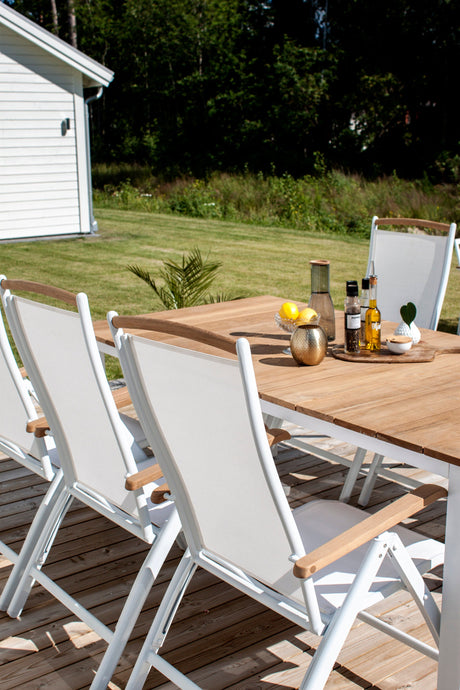 Mexico Outdoor - Esstisch rechteckig - natur/Teak - Outdoor - Esstische (rechteckig) - ALVAHOME