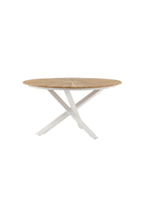Mexico Outdoor - Esstisch rund - natur/Teak - Outdoor - Esstische (rund) - ALVAHOME