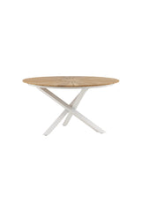 Mexico Outdoor - Esstisch rund - natur/Teak - Outdoor - Esstische (rund) - ALVAHOME