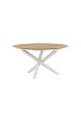 Mexico Outdoor - Esstisch rund - natur/Teak - Outdoor - Esstische (rund) - ALVAHOME