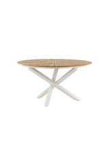Mexico Outdoor - Esstisch rund - natur/Teak - Outdoor - Esstische (rund) - ALVAHOME