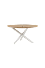 Mexico Outdoor - Esstisch rund - natur/Teak - Outdoor - Esstische (rund) - ALVAHOME