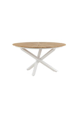 Mexico Outdoor - Esstisch rund - natur/Teak - Outdoor - Esstische (rund) - ALVAHOME