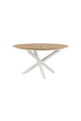 Mexico Outdoor - Esstisch rund - natur/Teak - Outdoor - Esstische (rund) - ALVAHOME