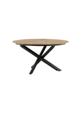 Mexico Outdoor - Esstisch rund - schwarz/Aluminum - Outdoor - Esstische (rund) - ALVAHOME