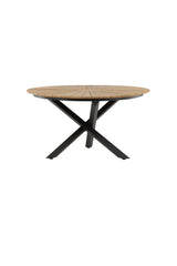 Mexico Outdoor - Esstisch rund - schwarz/Aluminum - Outdoor - Esstische (rund) - ALVAHOME