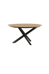 Mexico Outdoor - Esstisch rund - schwarz/Aluminum - Outdoor - Esstische (rund) - ALVAHOME