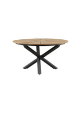 Mexico Outdoor - Esstisch rund - schwarz/Aluminum - Outdoor - Esstische (rund) - ALVAHOME