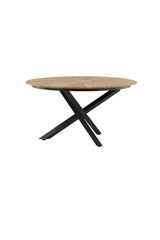 Mexico Outdoor - Esstisch rund - schwarz/Aluminum - Outdoor - Esstische (rund) - ALVAHOME