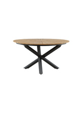 Mexico Outdoor - Esstisch rund - schwarz/Aluminum - Outdoor - Esstische (rund) - ALVAHOME