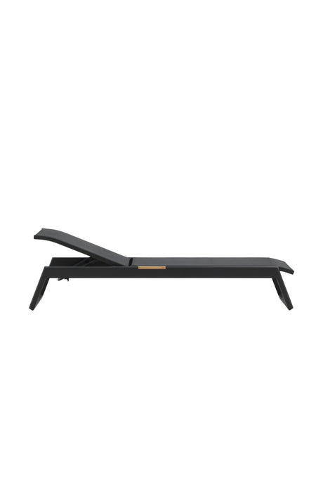Mexico Outdoor Sun - Lounge - schwarz/Aluminum - Outdoor Sun - Lounges - ALVAHOME