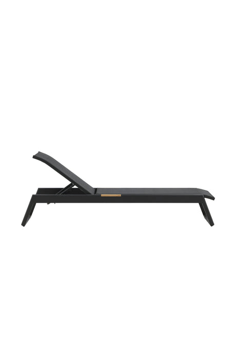 Mexico Outdoor Sun - Lounge - schwarz/Aluminum - Outdoor Sun - Lounges - ALVAHOME