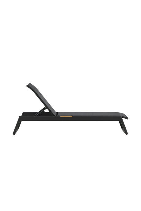 Mexico Outdoor Sun - Lounge - schwarz/Aluminum - Outdoor Sun - Lounges - ALVAHOME
