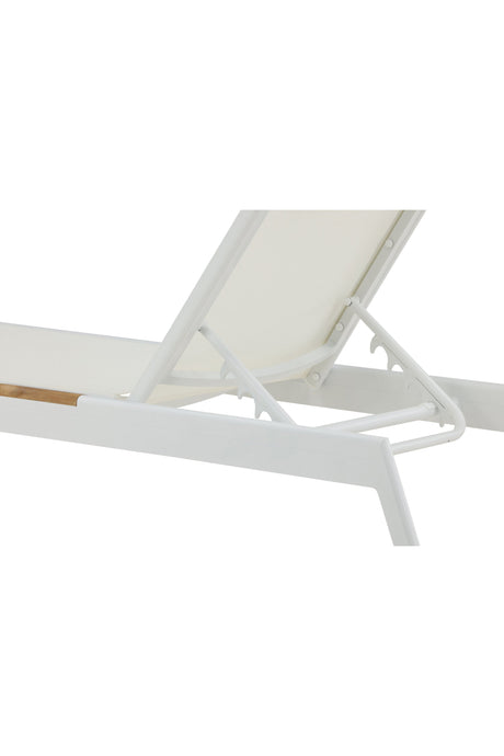 Mexico Outdoor Sun - Lounge - weiß/Aluminum - Outdoor Sun - Lounges - ALVAHOME