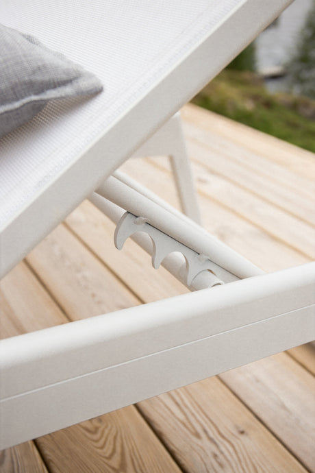 Mexico Outdoor Sun - Lounge - weiß/Aluminum - Outdoor Sun - Lounges - ALVAHOME