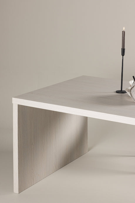 Mika rechteckiger Esstisch - white - wash/MDF - Rechteckige Esstische - ALVAHOME