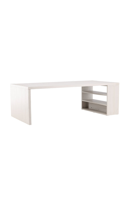 Mika rechteckiger Esstisch - white - wash/MDF - Rechteckige Esstische - ALVAHOME