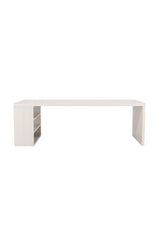 Mika rechteckiger Esstisch - white - wash/MDF - Rechteckige Esstische - ALVAHOME
