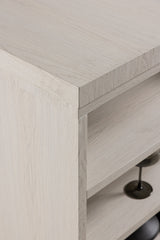 Mika rechteckiger Esstisch - white - wash/MDF - Rechteckige Esstische - ALVAHOME