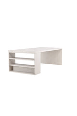 Mika rechteckiger Esstisch - white - wash/MDF - Rechteckige Esstische - ALVAHOME