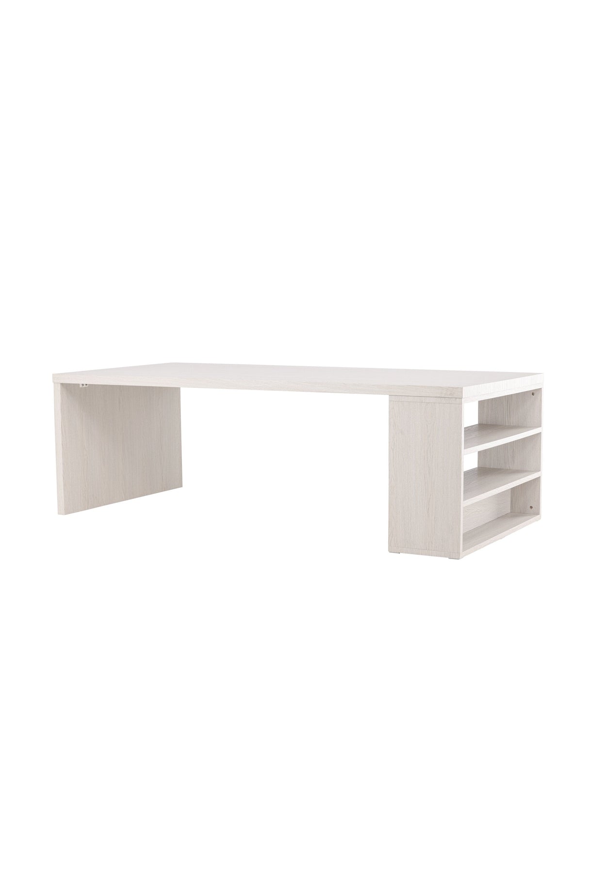Mika rechteckiger Esstisch - white - wash/MDF - Rechteckige Esstische - ALVAHOME