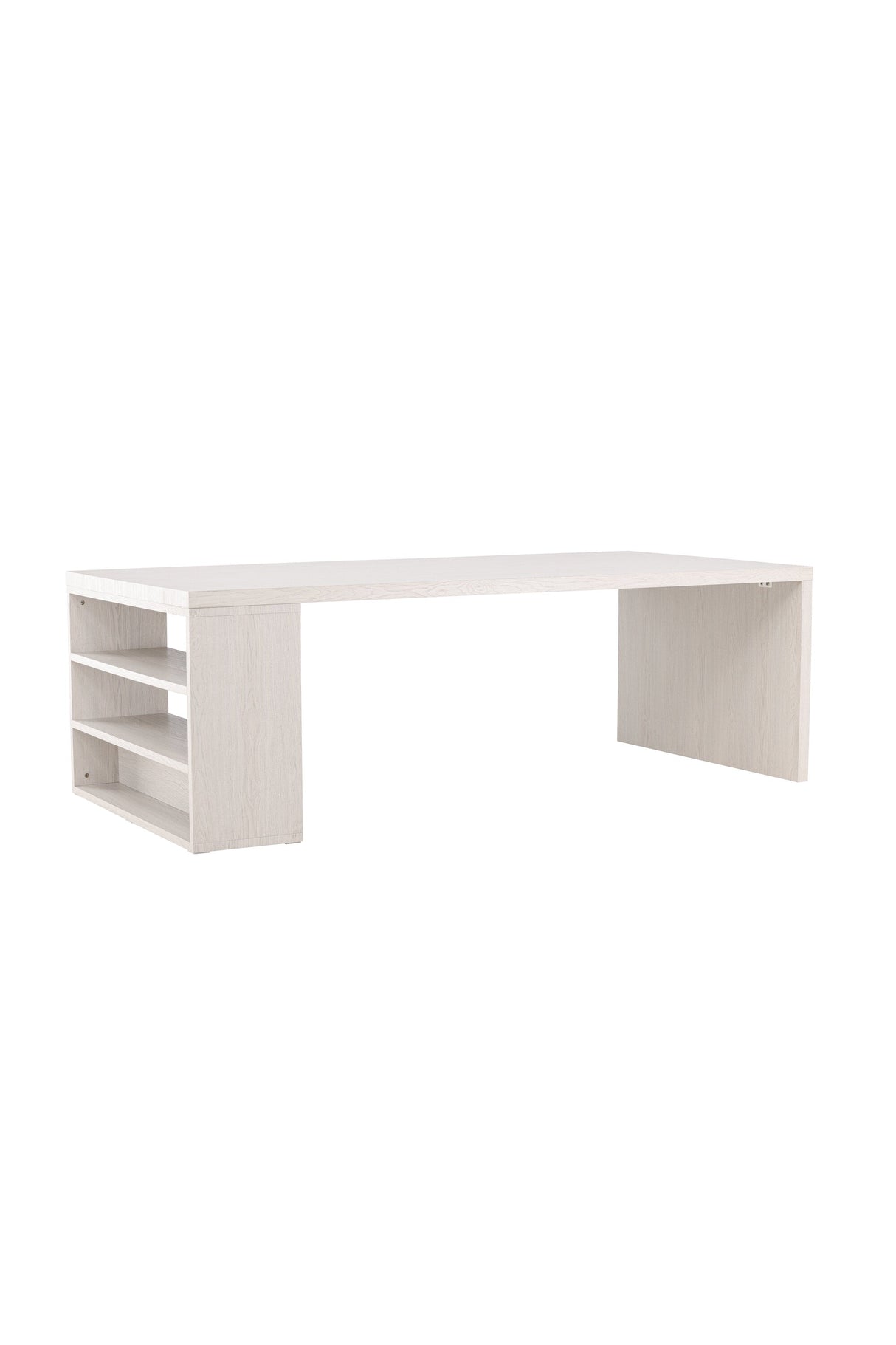 Mika rechteckiger Esstisch - white - wash/MDF - Rechteckige Esstische - ALVAHOME