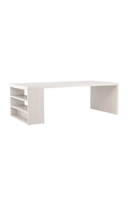 Mika rechteckiger Esstisch - white - wash/MDF - Rechteckige Esstische - ALVAHOME