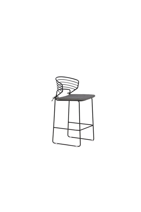Milano Outdoor - Barhocker - schwarz/Stahl - Outdoor - Barhocker - ALVAHOME
