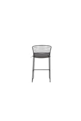 Milano Outdoor - Barhocker - schwarz/Stahl - Outdoor - Barhocker - ALVAHOME
