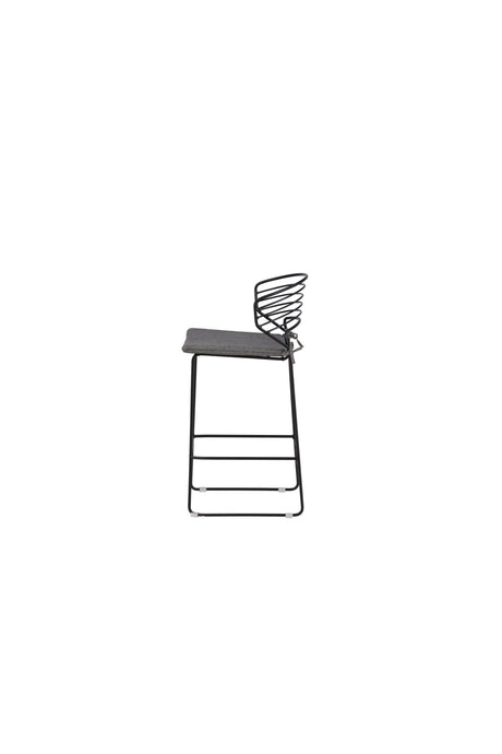 Milano Outdoor - Barhocker - schwarz/Stahl - Outdoor - Barhocker - ALVAHOME