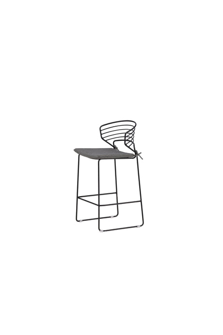Milano Outdoor - Barhocker - schwarz/Stahl - Outdoor - Barhocker - ALVAHOME