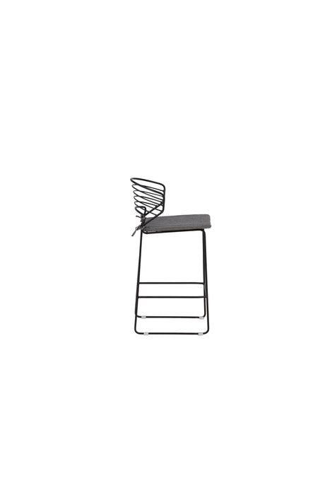 Milano Outdoor - Barhocker - schwarz/Stahl - Outdoor - Barhocker - ALVAHOME