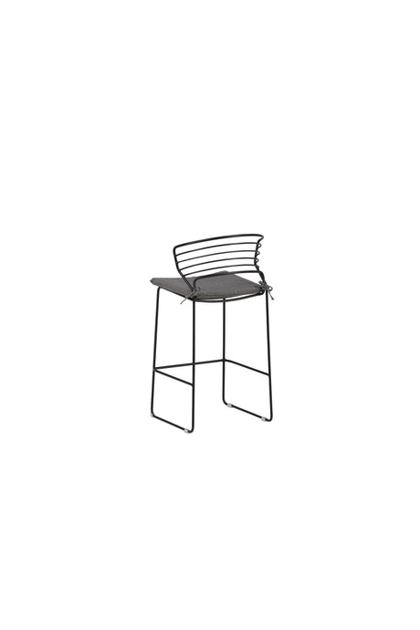 Milano Outdoor - Barhocker - schwarz/Stahl - Outdoor - Barhocker - ALVAHOME