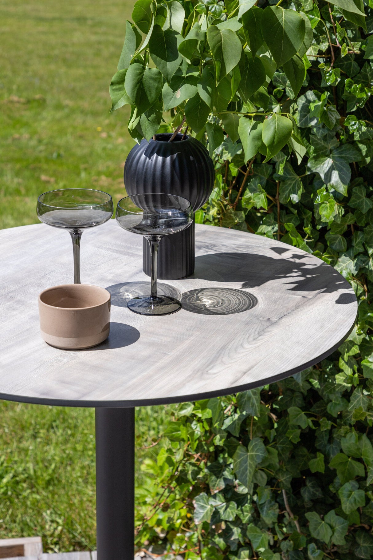 Milano Outdoor - Bartisch - grau/Aluminum - Outdoor - Bartische - ALVAHOME