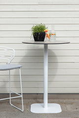 Milano Outdoor - Bartisch - weiß/Aluminum - Outdoor - Bartische - ALVAHOME