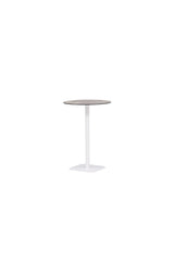 Milano Outdoor - Bartisch - weiß/Aluminum - Outdoor - Bartische - ALVAHOME