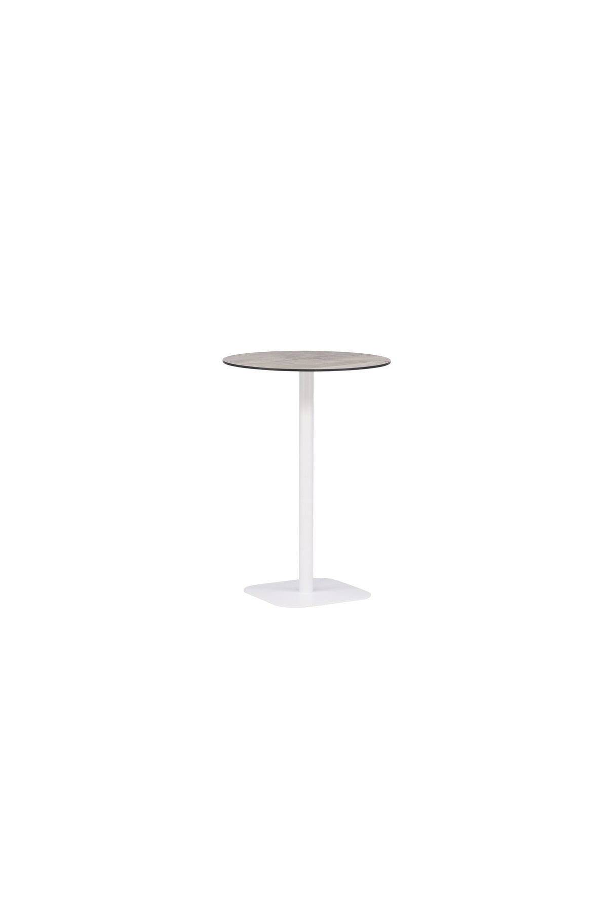Milano Outdoor - Bartisch - weiß/Aluminum - Outdoor - Bartische - ALVAHOME