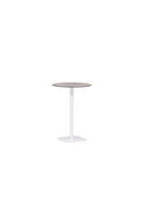 Milano Outdoor - Bartisch - weiß/Aluminum - Outdoor - Bartische - ALVAHOME