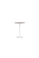 Milano Outdoor - Bartisch - weiß/Aluminum - Outdoor - Bartische - ALVAHOME