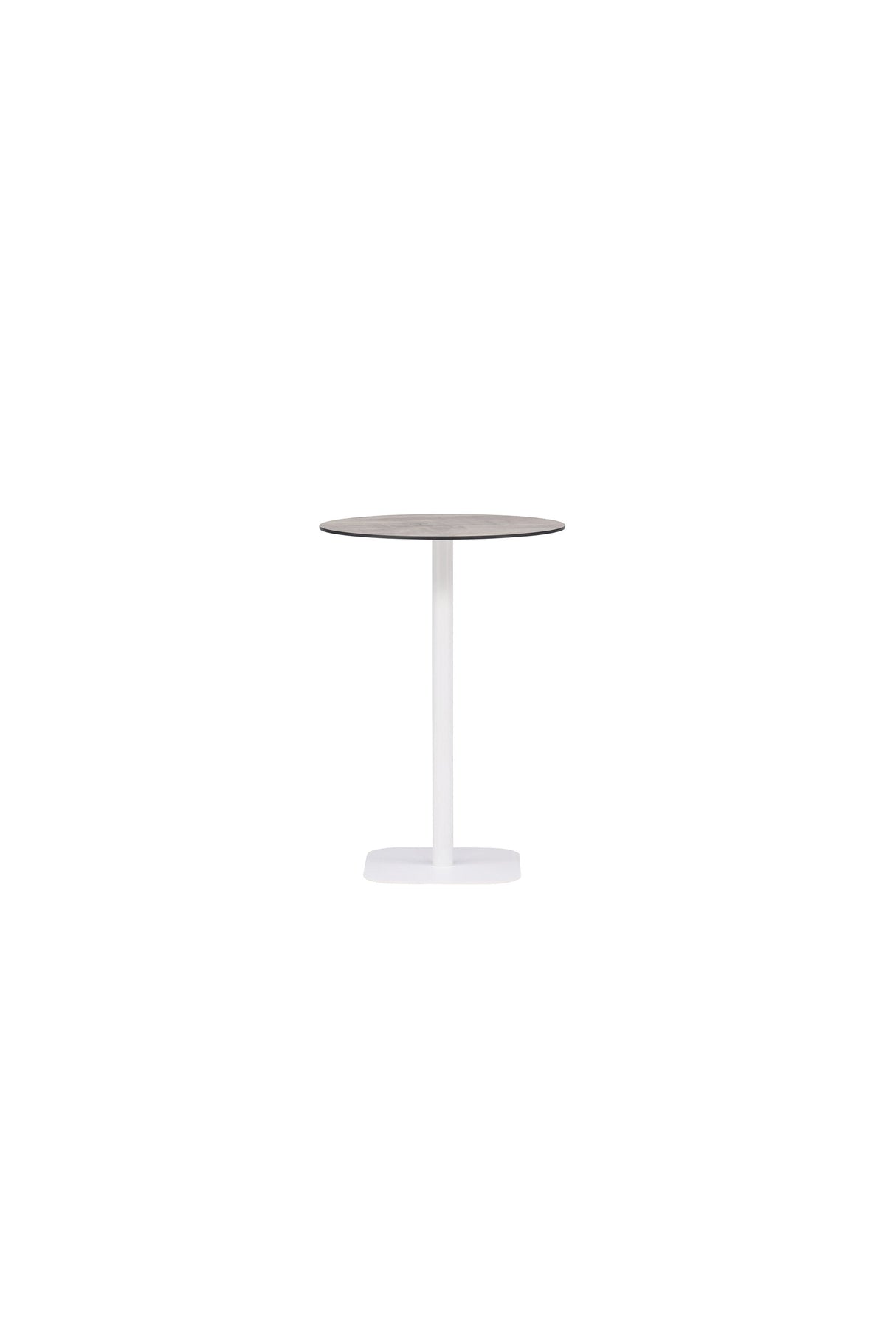 Milano Outdoor - Bartisch - weiß/Aluminum - Outdoor - Bartische - ALVAHOME