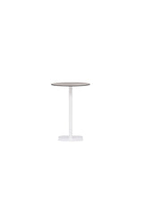 Milano Outdoor - Bartisch - weiß/Aluminum - Outdoor - Bartische - ALVAHOME