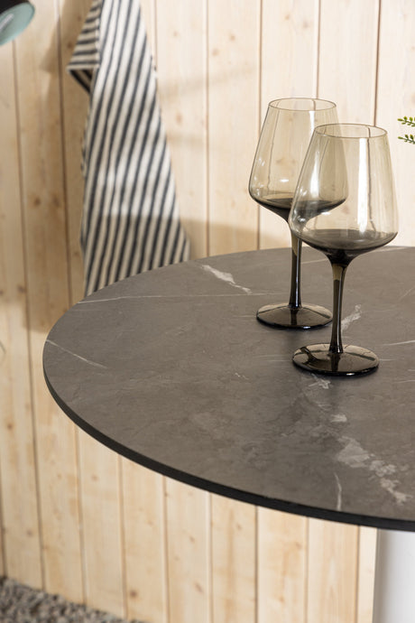 Milano Outdoor - Bartisch - weiß/Aluminum - Outdoor - Bartische - ALVAHOME