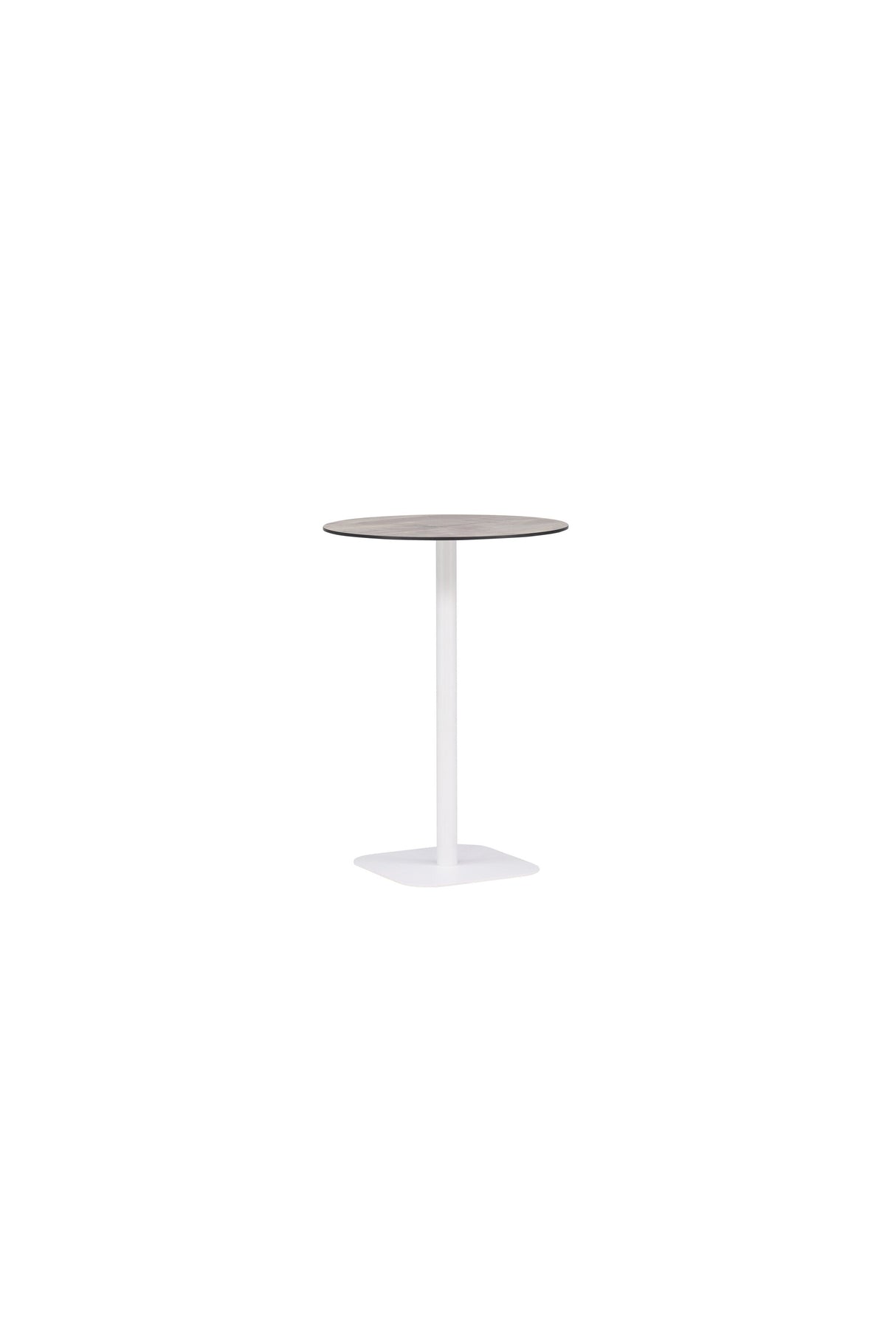 Milano Outdoor - Bartisch - weiß/Aluminum - Outdoor - Bartische - ALVAHOME