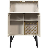 Miller Barschrank - staub/Kiefer [fsc] - Barschränke - ALVAHOME