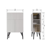 Miller Barschrank - staub/Kiefer [fsc] - Barschränke - ALVAHOME