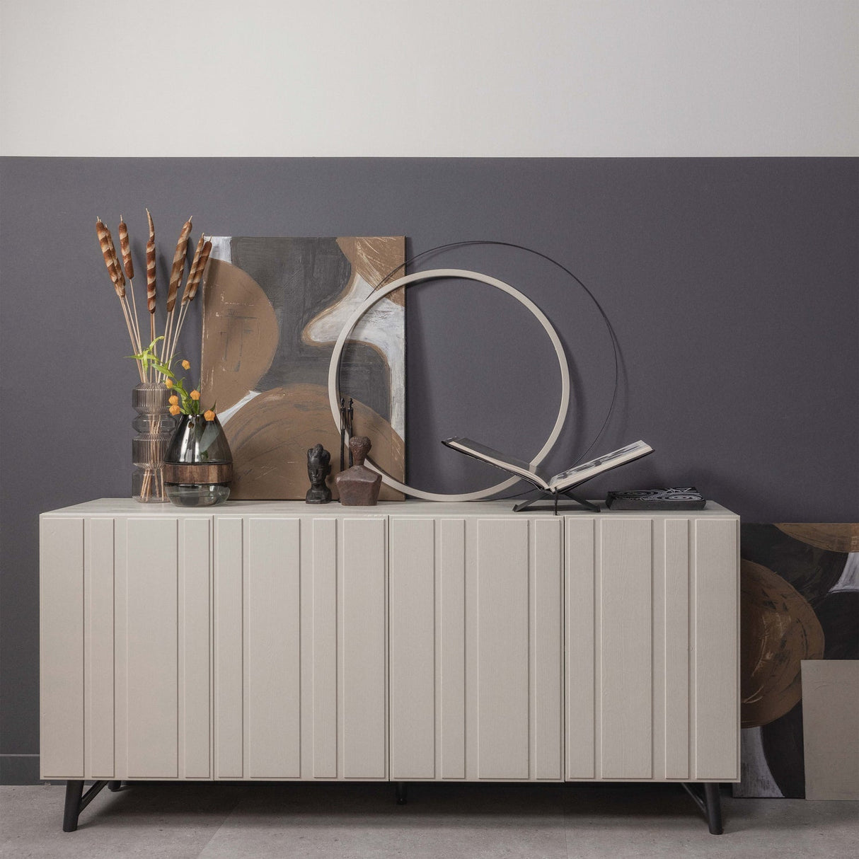 Miller Kommode - staub/Kiefer [fsc] - Kommoden - ALVAHOME