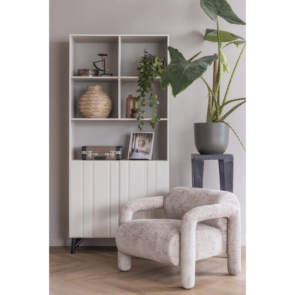 Miller Schrank - staub/Kiefer [fsc] - Schränke - ALVAHOME