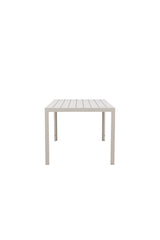 Mirko Outdoor - Esstisch rechteckig - beige/Aluminum - Outdoor - Esstische (rechteckig) - ALVAHOME